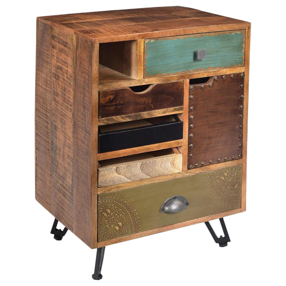 Shell Island Furniture Brisbane Small 1-Door Cabinet, , large