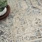 Nourison Lynx 12" x 15"9" Ivory and Charcoal Area Rug, , large