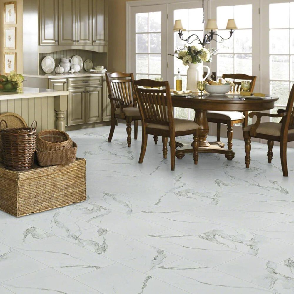Shaw Vision Statuario 12&quot; x 24&quot; Polished Ceramic Tile, , large