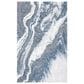 Safavieh Craft CFT844M 4" x 6" Blue and Grey Area Rug, , large