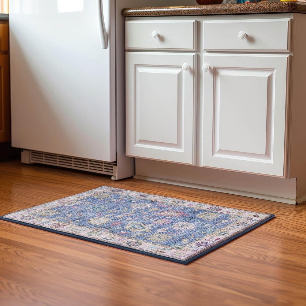 Dalyn Rug Company Hatay 1&#39;8&quot; x 2&#39;6&quot; Blue Area Rug, , large
