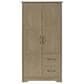Coaster Cassara 2 Door Wardrobe Cabinet in Latte, , large