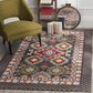 Safavieh Monaco MNC240B-5 5" x 8" Brown/Multi Area Rug, , large