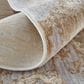 Feizy Laina Abstract 3" x 12" Beige and Gray Runner, , large