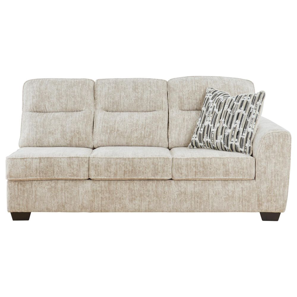 Ashley Lonoke 2-Piece Left Facing Sectional with Chaise in Parchment, , large