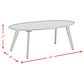 Mayberry Hill Razor 47" Oval Cocktail Table in Walnut, , large