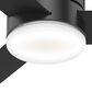 Hunter Minimus Low Profile 44" Ceiling Fan with LED Light in Matte Black, , large