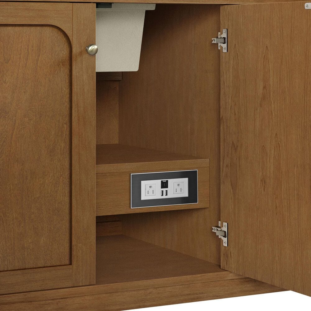 James Martin Laurent 60" Single Bathroom Vanity Cabinet in Honey Oak, , large