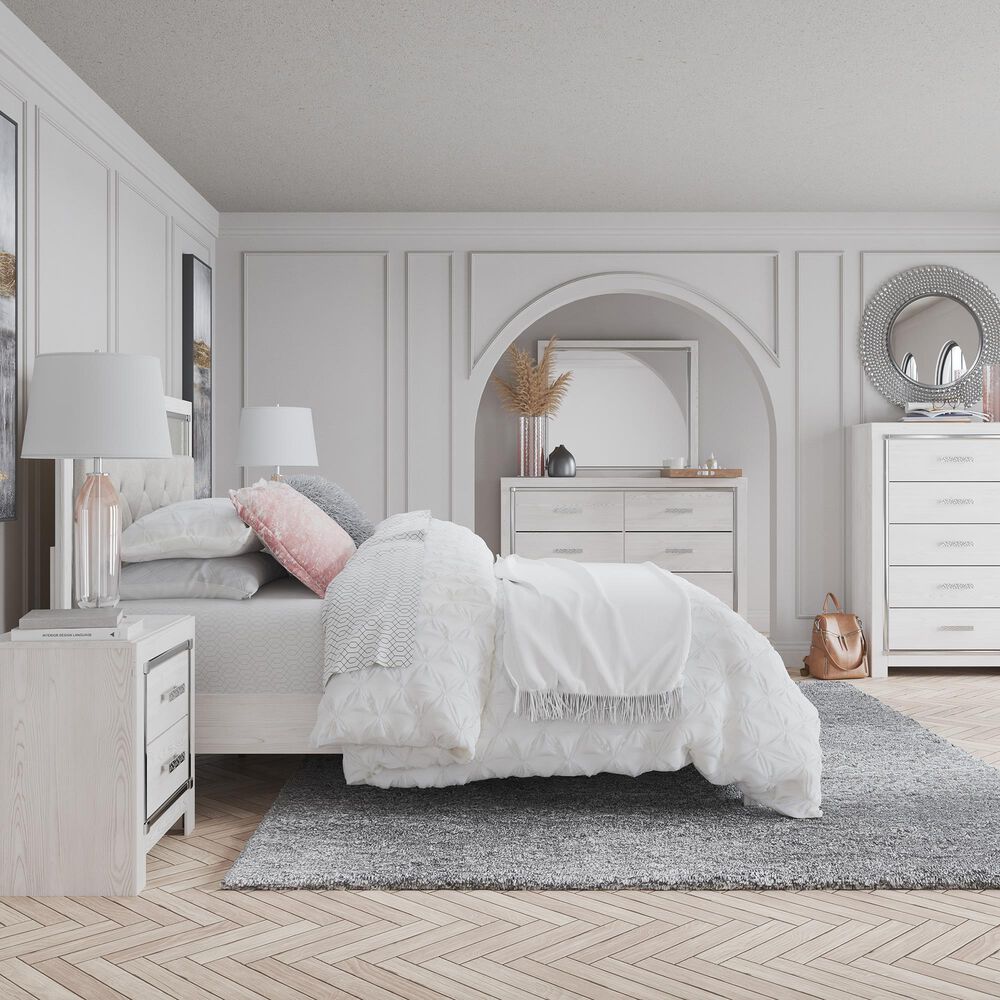 Ashley Altyra 2 Drawer Night Stand in White, , large