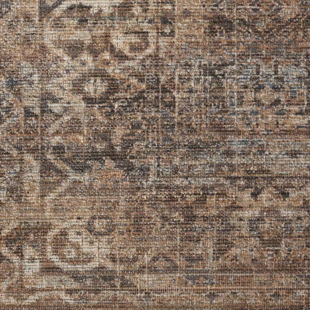 Loloi Heritage 2&#39; x 3&#39; Mocha and Denim Area Rug, , large
