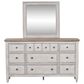 Belle Furnishings Heartland 4 Piece Queen Bedroom Set in Antique White, , large