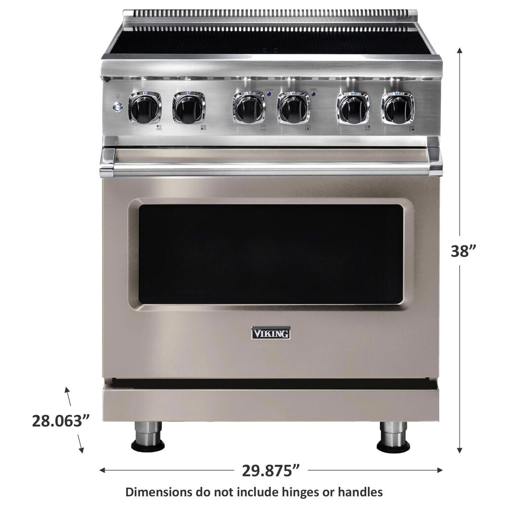 Viking Range 30&quot; Induction Range with 4 Elements in Pacific Gray, , large