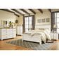 Ashley Willowton 4-Piece Queen Panel Bedroom Set in Whitewash, , large