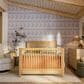 New Haus Eloise 4-In-1 Convertible Crib in Honey, , large