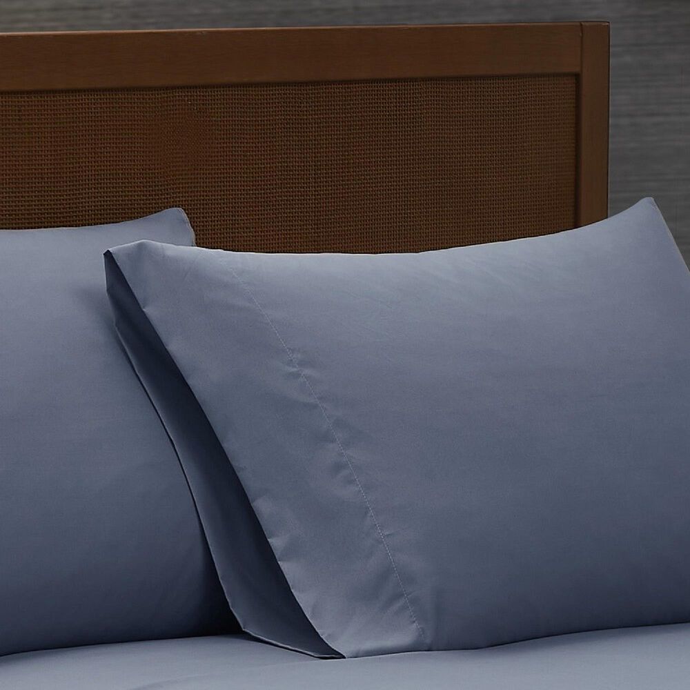 Pem America London Fog Garment Wash 4-Piece King Sheet Set in Blue, , large