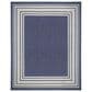 Nourison Horizon HOZ03 Navy 8" x 10" Indoor/Outdoor Area Rug, , large