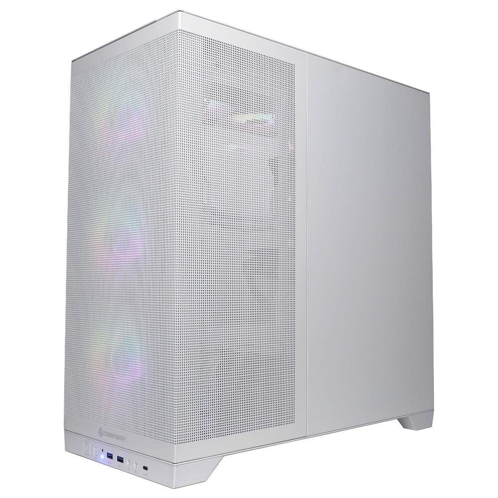 CyberPowerPC Gamer Supreme Gaming Desktop | AMD Ryzen 7 9800X3D - 32GB RAM - NVIDIA GeForce RTX 5060 Ti Graphics - 2TB SSD in White, , large
