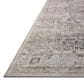 Amber Lewis x Loloi Josie 5" x 7"6" Silver and Natural Area Rug, , large