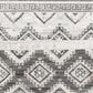 Surya Alyssa 9" x 12" Black, White, Gray and Brown Area Rug, , large