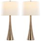 LumiSource Diana Metal Table Lamp in Matte Golden Bronze (Set of 2), , large