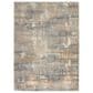 Nourison Rush CK951 5"3" x 7"3" Grey and Beige Area Rug, , large