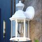 Vaxcel Auburn 6.25" 1-Light Outdoor Motion Sensor Wall Sconce in Textured White, , large