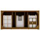 James Martin Bellshire 48" Single Bathroom Vanity in Honey Oak with 3 cm Parisien Bleu Silestone Top, Rectangular Sink and FreePower Wireless Charger, , large