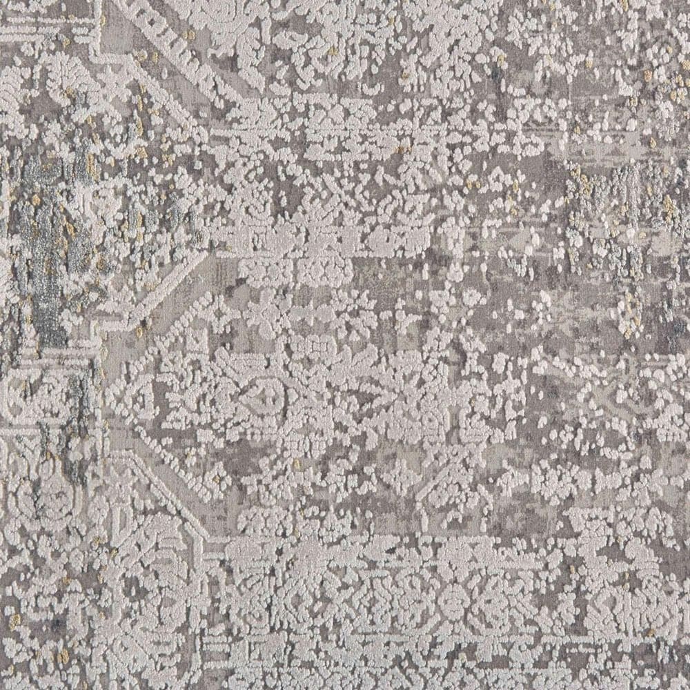 Feizy Cadiz 11&#39;6&quot; x 14&#39;6&quot; Light Gray and Ivory Area Rug, , large