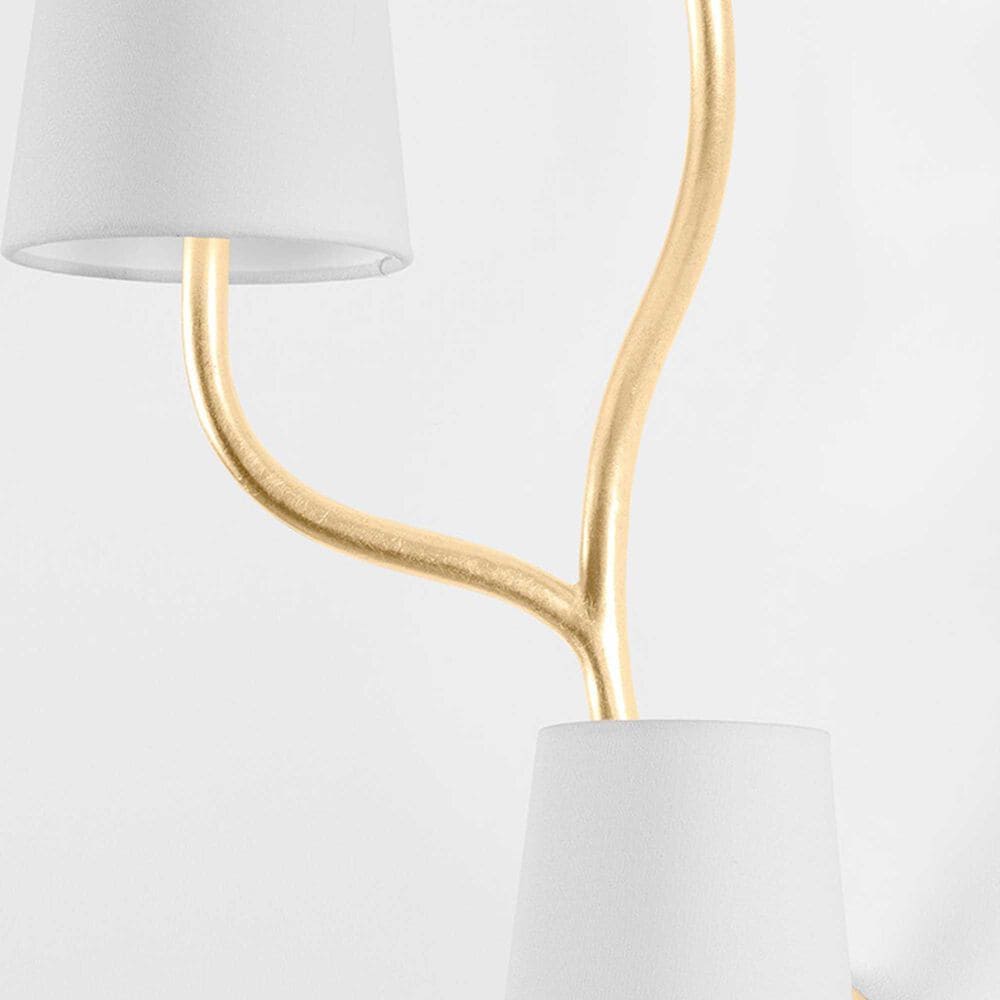 Corbett Lighting Cortona 2-Light Wall Sconce in Vintage Gold Leaf, , large