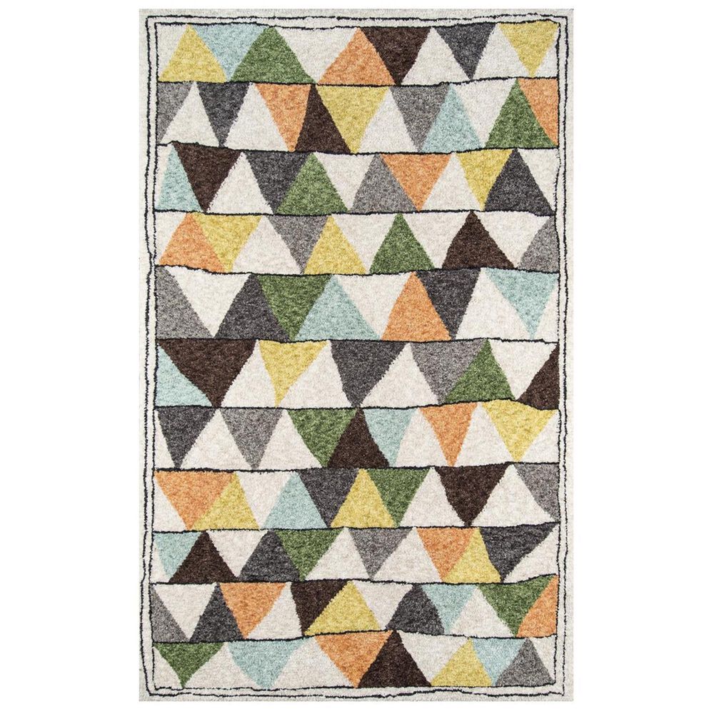 Novogratz Bungalow BUN-1 5" x 7"6" Multicolor Area Rug, , large