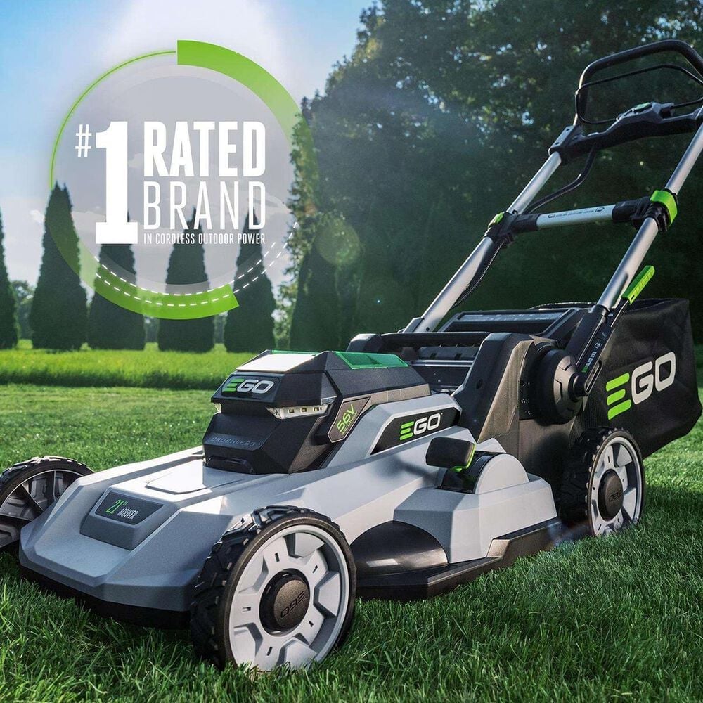 EGO Power+ 21&quot; Battery-Powered Push Lawn Mower, , large