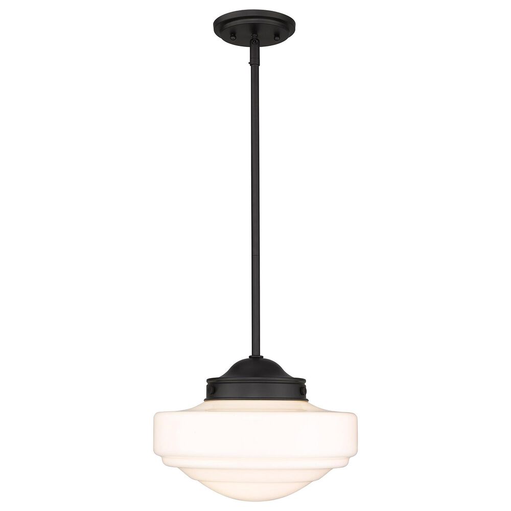 Golden Lighting Ingalls Medium Pendant in Matte Black, , large
