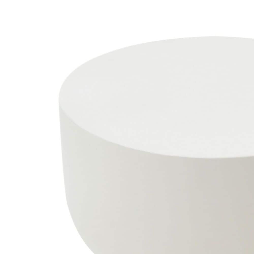 Elementi Fire Chronos Side Table in Cream White, , large