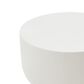 Elementi Fire Chronos Side Table in Cream White, , large