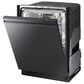 Samsung 2-Piece 24" Built-In Pocket Handle Dishwasher in Fingerprint Resistant Black Stainless Steel with Jet 60 Pet Cordless Stick Vacuum, , large