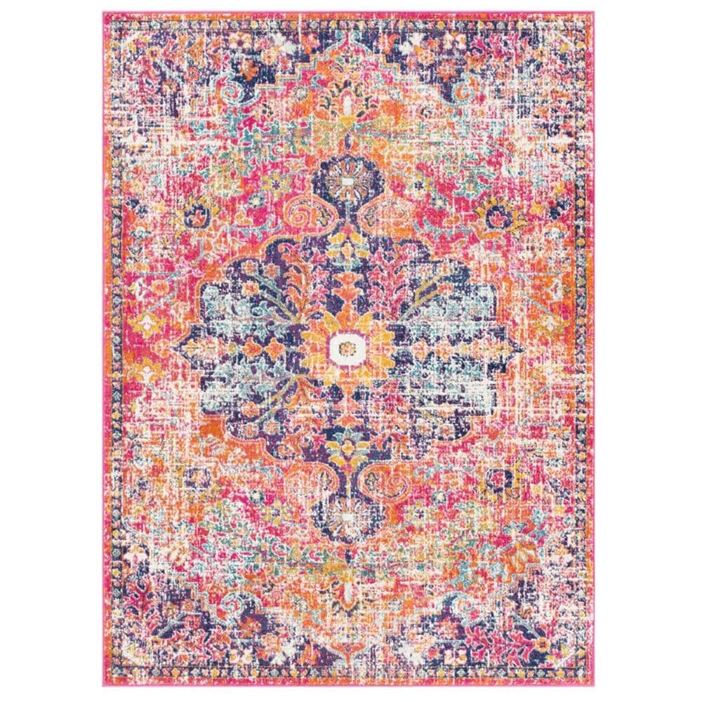 Surya Harput HAP-1062 5"3" x 7"3" White, Saffron and Tea Area Rug, , large