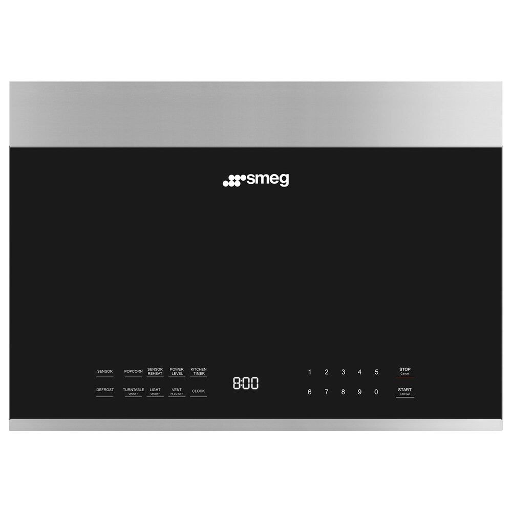 SMEG 24" Over the Range Microwave in Stainless Steel, , large