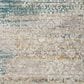 Safavieh Aria ARA156C 2" x 8" Cream and Blue Runner, , large