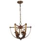 Golden Lighting Victoria 4-Light Pendant in Heirloom Gold, , large