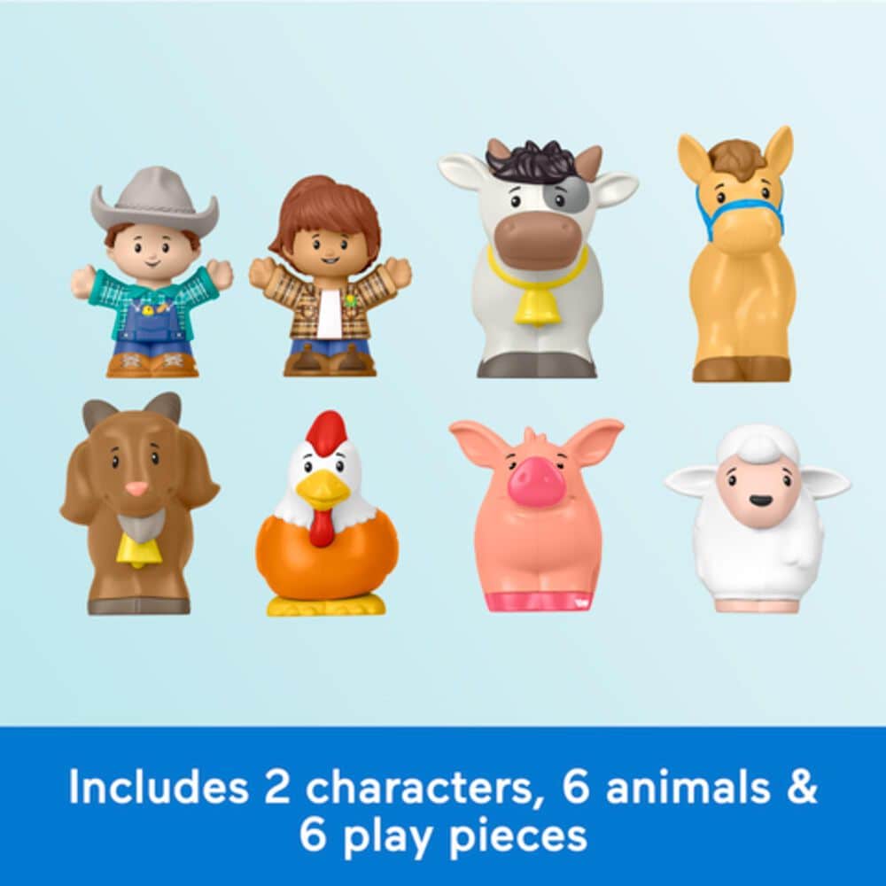 Fisher Price Caring For Animals Tractor Giftset, , large