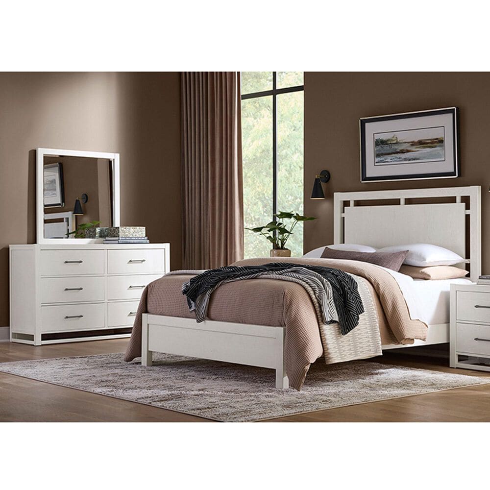 Viceray Collections Lodge and Loft 3-Piece Queen Bedroom Set in Soft White, , large