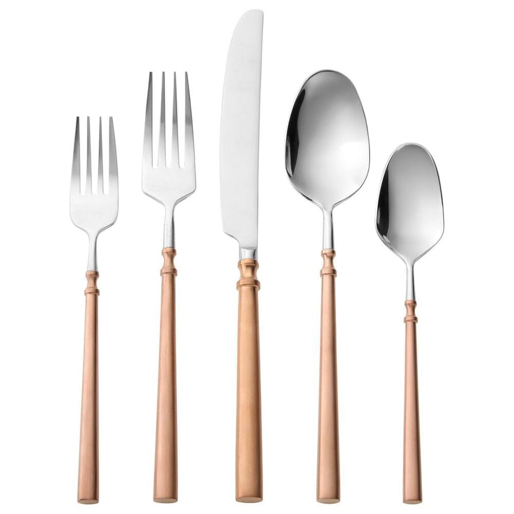 Godinger Silver Regal 20-Piece Flatware Set in Copper, , large