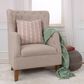 Rizzy Home 20" x 20" Down Filled Throw Pillow in Blush, , large