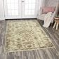 RIZZY Gossamer Beige, Brown and Rust 4" x 6" Area Rug, , large