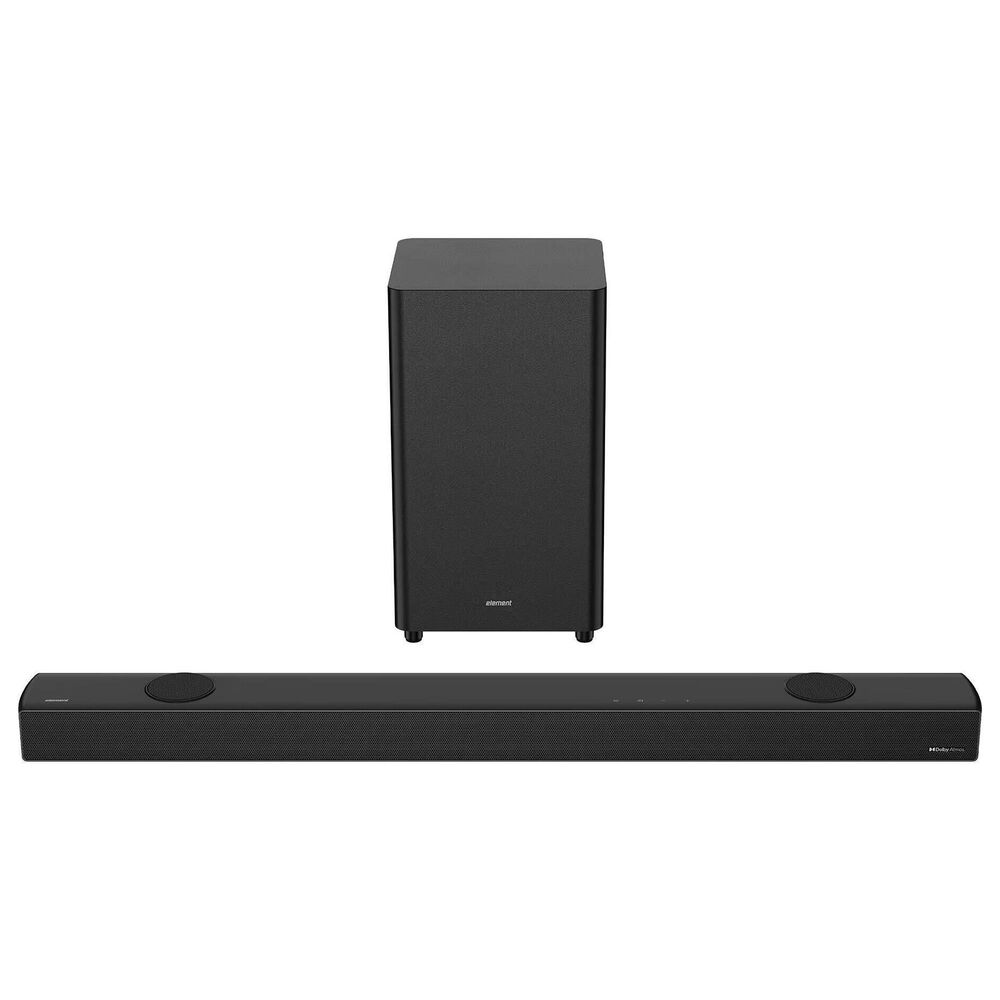 Element 100" Class Mini-LED QLED 4K - Smart Google TV with 3.1.2 Channel Soundbar System in Black, , large