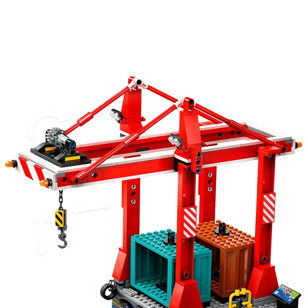 LEGO City Seaside Harbor with Cargo Ship, , large