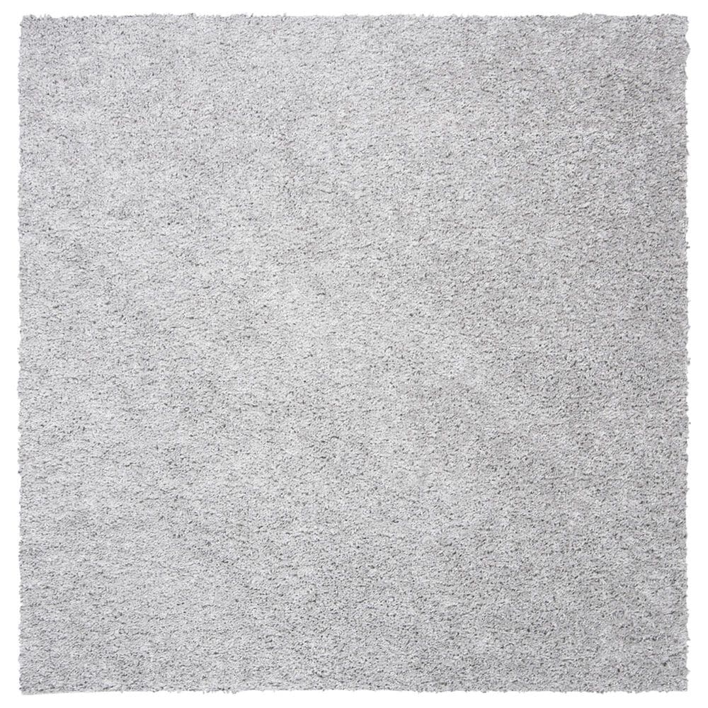 Safavieh August Shag AUG900G 8"6" Square Silver Area Rug, , large
