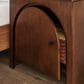 Modway Appia Arched Door Nightstand in Walnut, , large