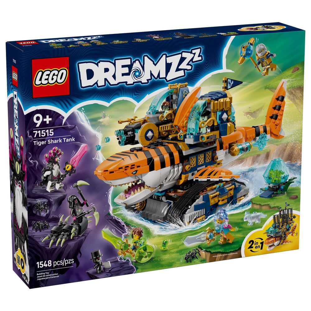 LEGO DREAMZzz Tiger Shark Tank Building Set, , large