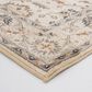 Central Oriental Minerva Roan 5" x 7"3" Alabaster and Storm Area Rug, , large